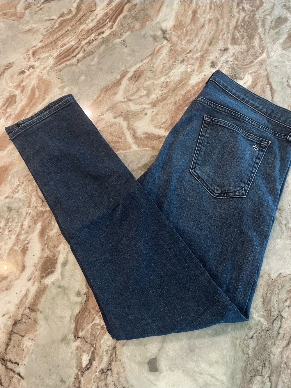 Rag and Bone Fit 2 Slim Dark Wash Mens Demin Jeans Size 34 Bayview Rag & Bone